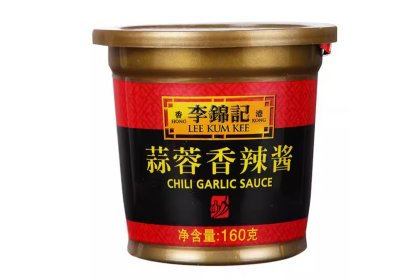 Lkk Chili Garlic Sauce 李锦记蒜蓉香辣酱 160gm（VIP会员价：RM7.20）